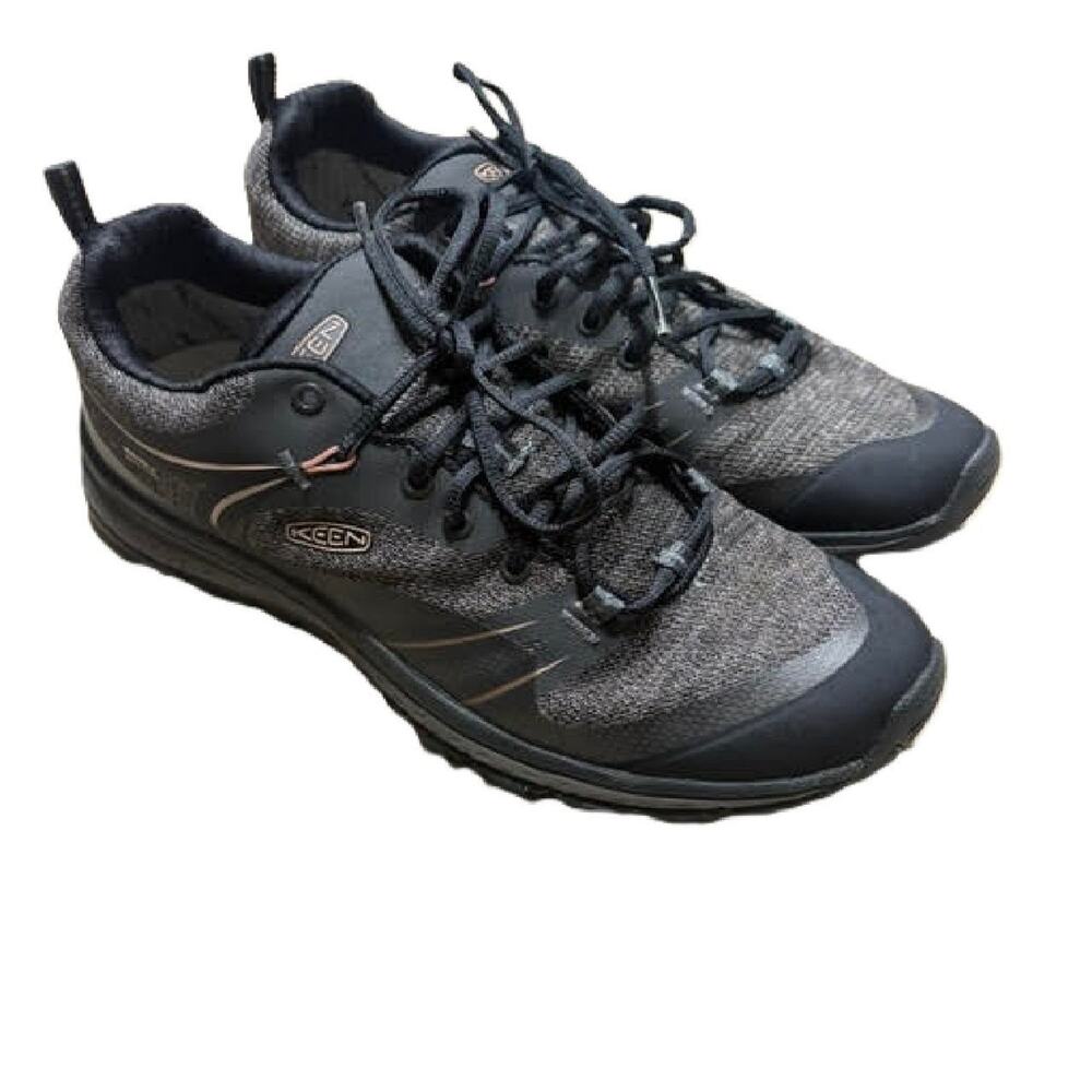 KEEN Women's Terradora Waterproof Hiking Shoe Raven/Rose Dawn 7.5 US BM1